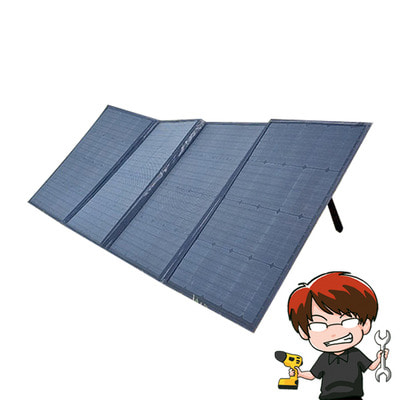 공구왕황부장 제비 2000프로 발전기 전용 200W 휴대용 접이식 태양광 패널 판넬 SOLAR BLANKET 태양판 태양광 집열판